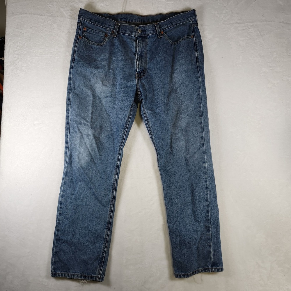 Levi's 541 Athletic Fit Jeans Mens W38 L32 Blue Denim Comfort‎